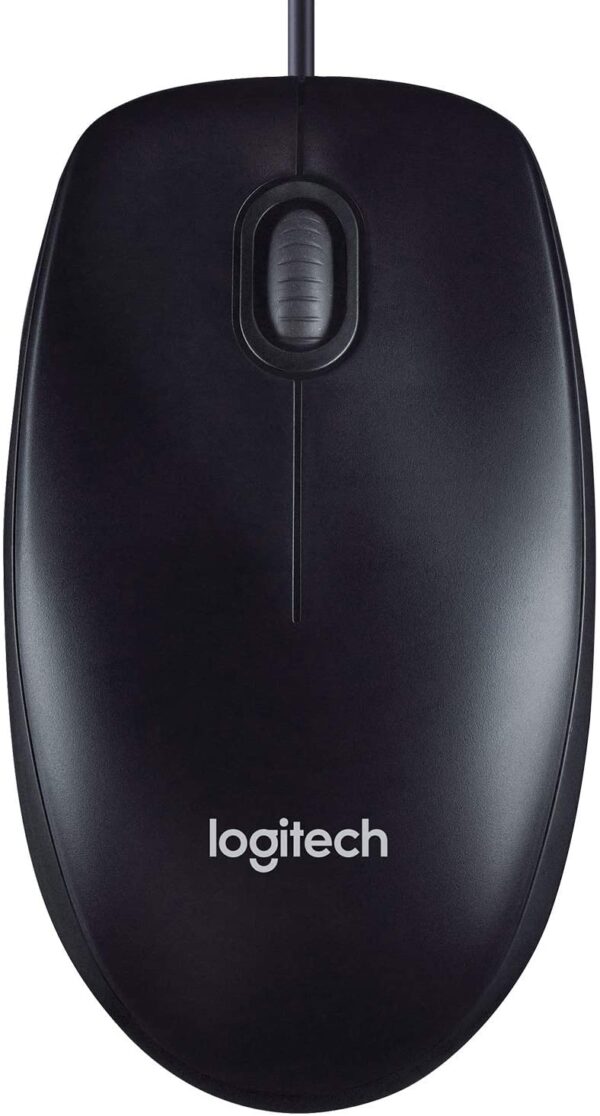 Logitech M90 Wired USB Mouse, 1000 DPI Optical Tracking, Ambidextrous ...