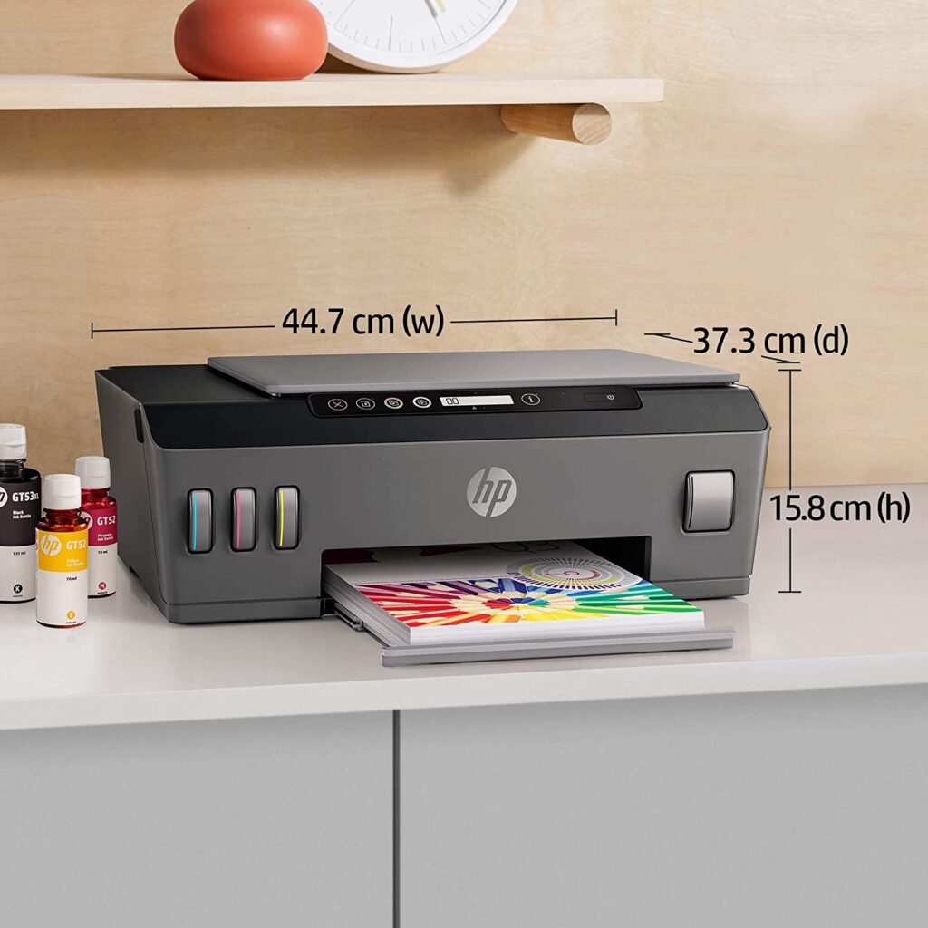 Hp Smart Tank 515 All In One Wireless Ink Tank Colour Printer With Voice Activated Printing 3192
