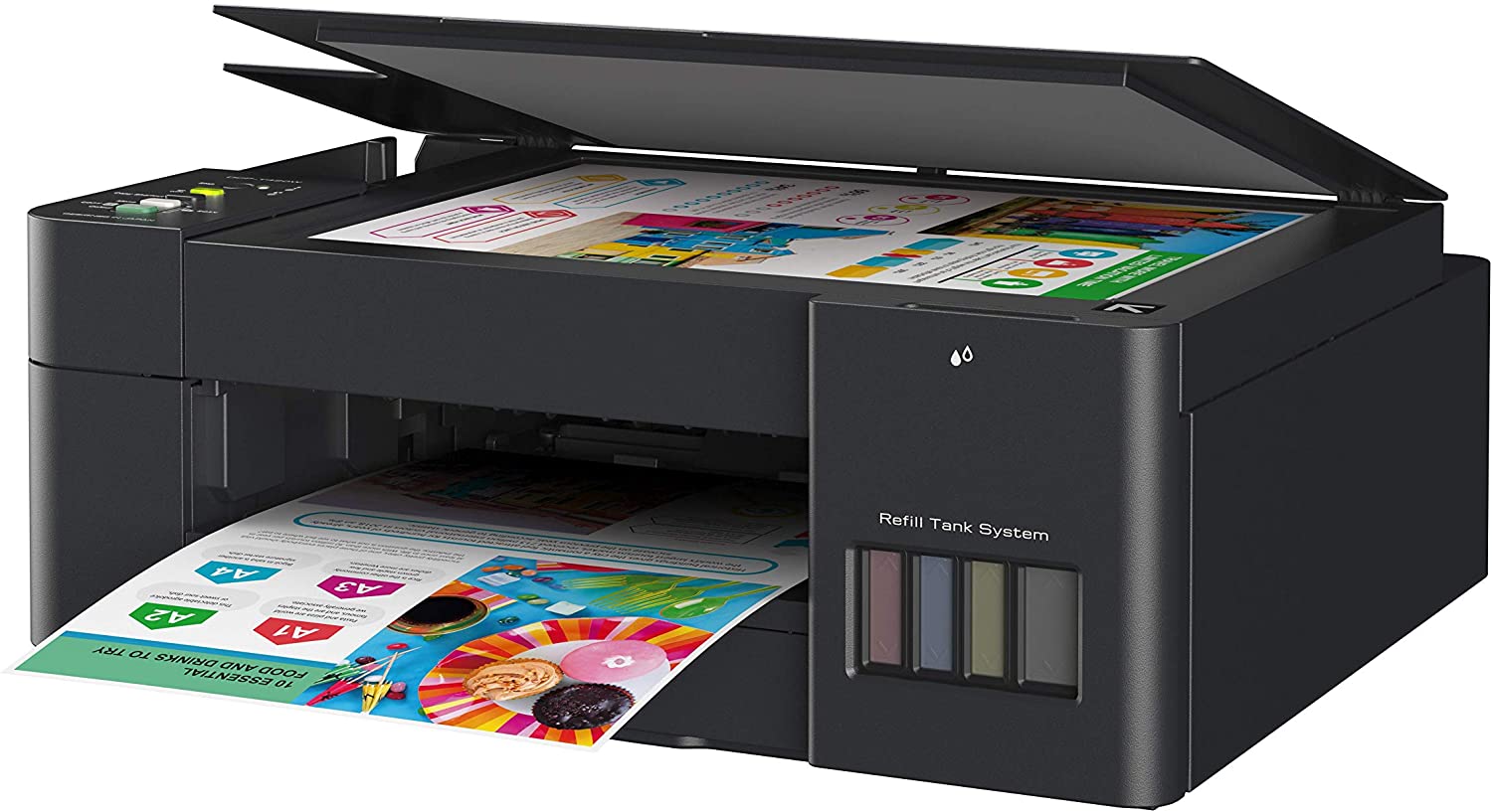 Brother DCP-T420W All-in One Ink Tank Refill System Printer, 51% OFF