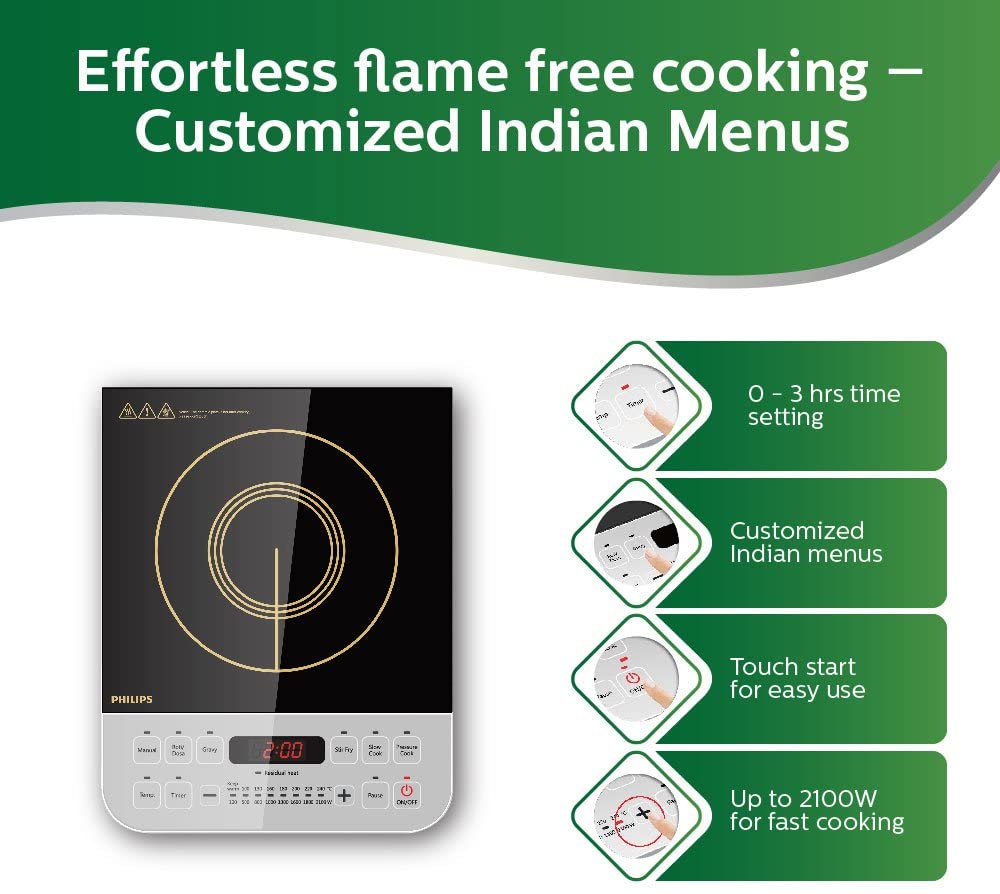 Philips viva deals induction cooktop