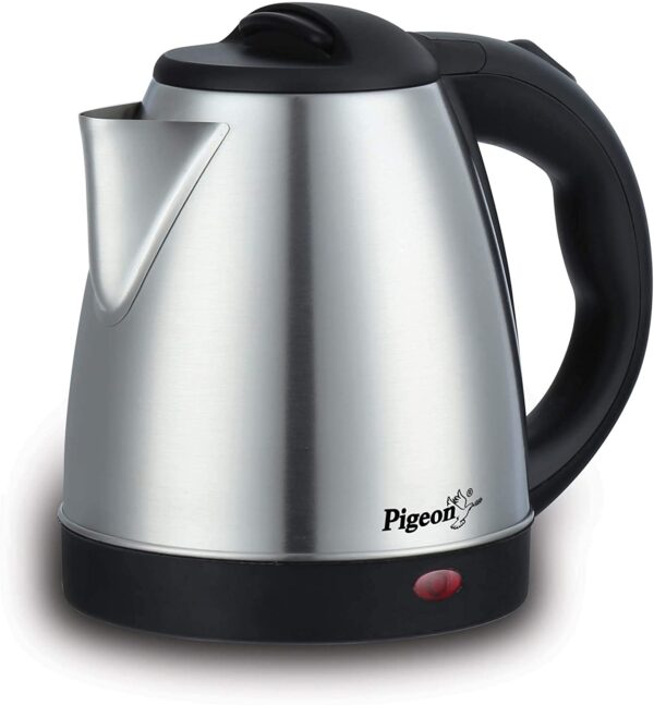 Pigeon by Stovekraft 1.5 Litre Stainless Steel Hot Electric Kettle (Silver, 12466) (P)