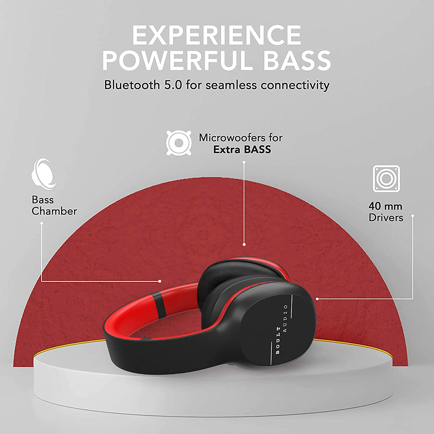 Boult audio probass thunder best sale bluetooth headset