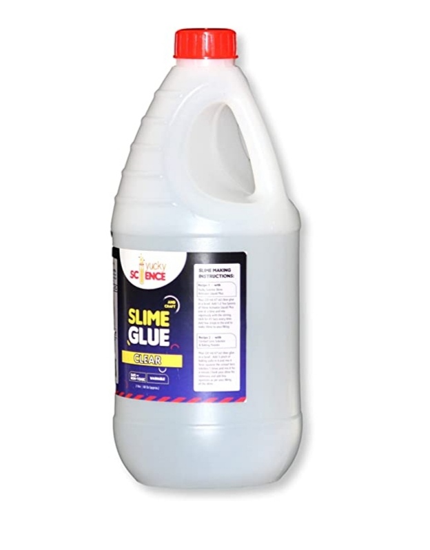 Yucky Science Slime and Craft Clear Glue. (2 litres, Pack of 1