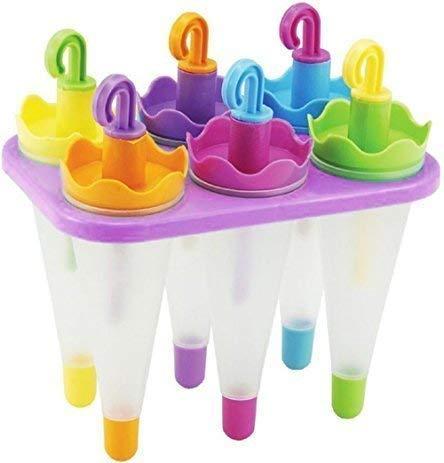 6pcs/set Summer Popsicle Maker Lolly Mould Kitchen DIY Random