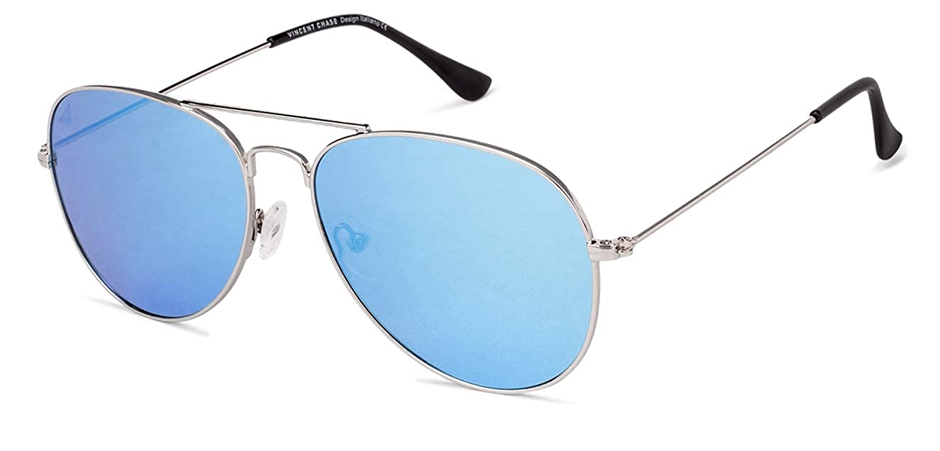 Buy Vincent Chase Grey Stainless Steel Round Sunglasses Online || Lenskart  Singapore ||138479